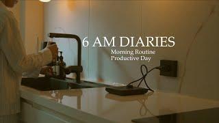 6AM Diaries |  Calm Morning Routine | A Productive Winter Day