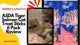 ASDA Tiger Salmon Cat Treat Sticks 6 Pack Review