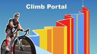 Zwift - CLIMBING PORTAL - Col du Tourmalet  1st time.