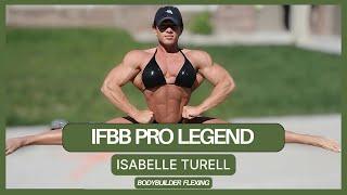 Bodybuilder Flexing: IFBB Pro Legend Isabelle Turell's Inspiring Journey