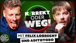 KORREKT oder WEG! (mit Felix Lobrecht & Aditotoro)