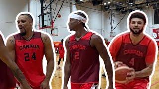 FULL Canada Practice Shooting Competition: Shai Gilgeous-Alexander, Jamal Murray, Dillon Brooks