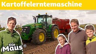 So werden Kartoffeln geerntet | DieMaus | WDR