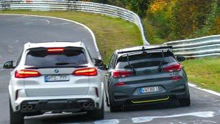 NÜRBURGRING Crazy Drivers, CLOSE CALL & Highlights Touristenfahrten Nordschleife 20 10 2024