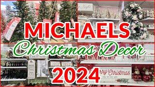 MICHAELS CHRISTMAS DECOR 2024 CHRISTMAS TREES DECORATIONS SHOP WITH ME