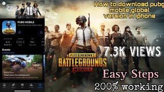 How to download Pubg Mobile Global Version in iPhone|Malayalam| Easy method| 200%working ViralVideo