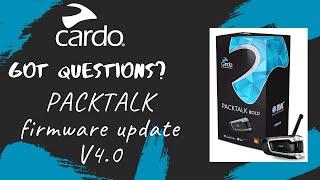 Cardo: what's new on PACKTALK firmware update V4.0