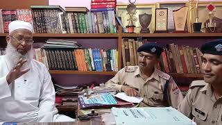 Shehre qazi hazrat molana md badrul islam sahab.bal bhishwariti ke khilaf utrakhand police ki muheem