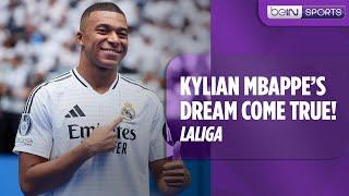 Kylian Mbappe Diperkenalkan Real Madrid di Depan 10.000 fans! | LaLiga