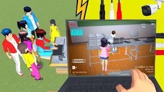 TERBONGKARNYA REKAMAN CCTV VALIR DI RUANG KEPALA SEKOLAH || SAKURA SCHOOL SIMULATOR