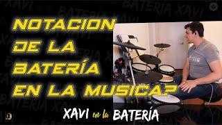 Como escribir la Bateria en el Pentagrama - Clase Xavi en la Bateria