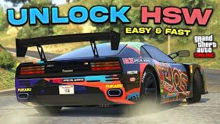 FASTEST Way To Unlock HSW Performance In GTA Online! (ALL PLATFORMS)