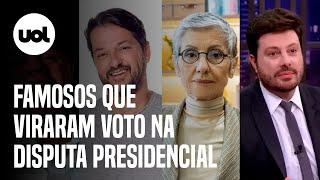 Lula x Bolsonaro: famosos que viraram voto na disputa presidencial