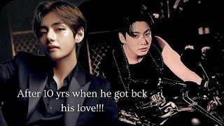 After 10 yrs when he got bck his love #taekook #toptae