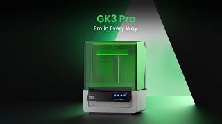 UniFormation GK3 Pro 9.6'' 16K LCD Resin 3D Printer |Pro in Every Way