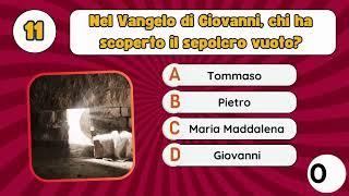 30 DOMANDE BIBLICHE - VANGELO DI GIOVANNI #quizbiblico