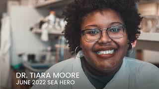 Black in Marine Science Founder Dr. Tiara Moore Honored as June Sea Hero