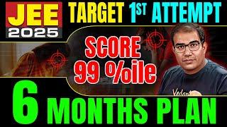 JEE 2025 | Score 99 Percentile in Jan Attempt | Detailed 6 Months Roadmap | Vinay Shur Sir