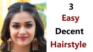 3 Easy DecentHairstyle - New & Easy Hairstyle | Hairstyle for Girls | hairstyles