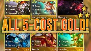 6 x 5-COST GOLD | TFT&chill | Tocker's Trails Chaos