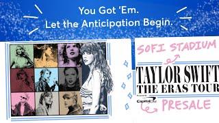 HOW I GOT TAYLOR SWIFT TICKETS IN 25 MINUTES  ERAS TOUR SOFI STADIUM 2023 | TICKETMASTER PRESALE