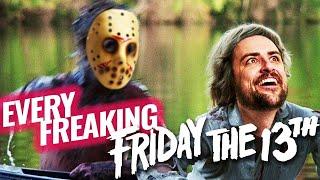 I explain all 12 Friday the 13th movies while hunted at a teen camp