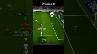 Mbappe VS Hernandez (speed)  #efootball2025 #efootball