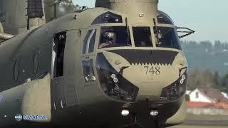 [4K] CH-47 Chinook cockpit view Oregon Air Guard #chinook #helicopter #aviation #army #ch47 #avgeek