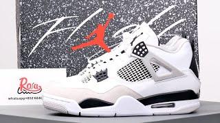 2022 Air Jordan 4 Retro “Military Black” - Rosasneaker