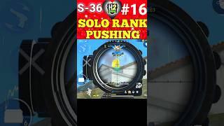 Road To Grandmaster Season 36 Solo Rank Push Game Play In Rank Match Garena Free Fire Max 