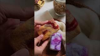 Cozy wool felted soap포근한 양모 펠트 비누 만들기