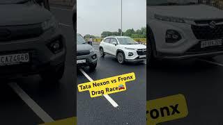 Tata Nexon vs Fronx: Drag Race #shortvideo #youtubeshorts #funnyshorts #funny #jaishreeram 