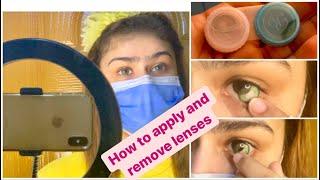 How to wear and remove lenses | sams world