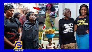 Uplclose with Abena Korkor Mum,sells plantain chips on roadside +Expose how she pretends to be crazy