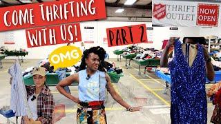 Come thrifting with us at SALVATION ARMY BINS |#ThriftersAnonymous