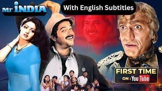 Mr. India Full Hindi Movie With English Subtiles - Anil Kapoor | Sridevi | Amrish Puri | Bollywood