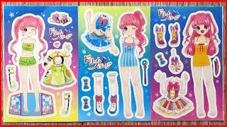 HỘP 15 THẺ HÌNH DÁN THAY ĐỒ CÔNG CHÚA PHÉP THUẬT - Sticker magic princess dressing (Chim Xinh)