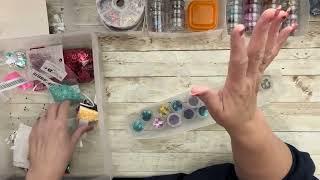 Organize BRADS, EYELETS, GLITTER AND MORE! | Let's Get Organized HOP #scrapbooking #organization