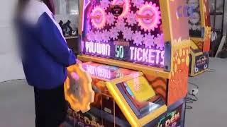 Golden Gear Skill Test Ticket Redemption Arcade Machine