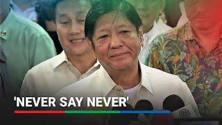 Bongbong Marcos answers Sara Duterte's 'point of no return' remark on possible reconciliation