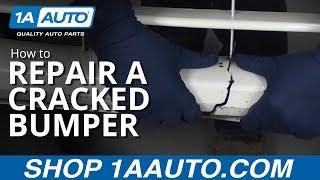 How to Repair a Cracked Bumper