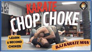 Karate Chop Choke - Quick Chokes - Bakari & Dom @ 10th Planet