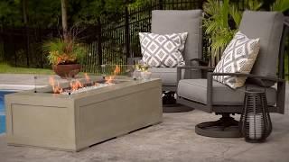 Cove 1242 Gas Fire Pit Table - The Outdoor GreatRoom Company