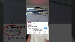YOU CAN NOT BUY A STEALTH BOMBER!