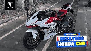 VOGE RR 660 S | ¿DETROZA A LA HONDA CBR650R? | Alianza con BMW? Top speed y mucho más!!