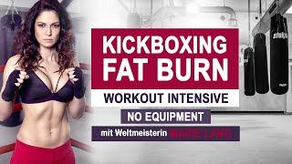 KICKBOXING FAT BURN WORKOUT // Ganzkörper I Weltmeisterin Marie Lang