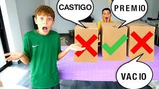 NO ELIJAS LA CAJA MISTERIOSA INCORRECTA (CASTIGO O PREMIO)