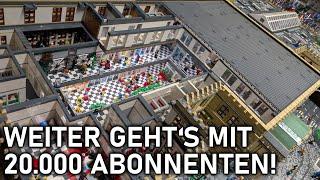 Danke für 20.000 Abonnenten! Weiter geht's am Bahnhof! • BRICK WORLD LEGO® UPDATE (430)