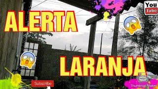 ALERTA LARANJA- TEMPESTADE EM ILHA COMPRIDA