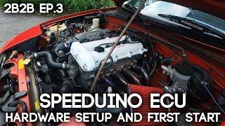 SpeedyEFI Standalone ECU Installation Part 2 (Sensors and FIRST START) | 2Broke2Boosted Ep.3